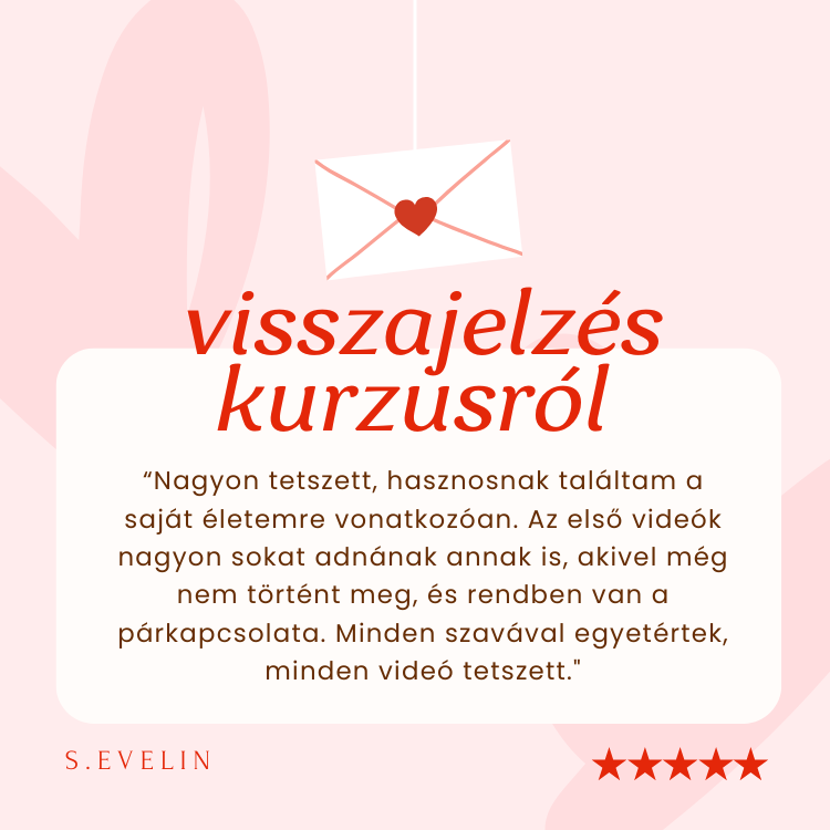 Henczel Edit - Párkapcsolatok iskolája - Szolgáltatások és vélemények - S evelin